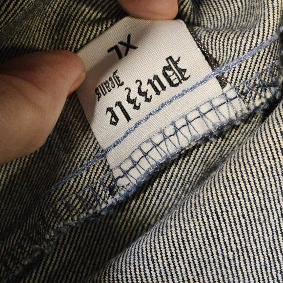 Puzzle Jeans Wear Jean Jacket -- ITEM #2248 - Picture 8 of 8